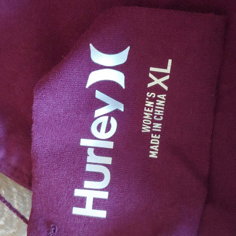 NWT Hurley Women's Purple Reversible Leggings Size XL - Picture 8 of 11